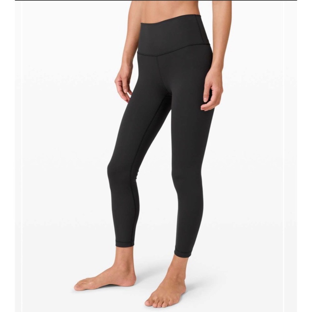 Lululemon‎ Wunder Under High-Rise Tight 25" *Full-On Luxtreme in Black Size 8
